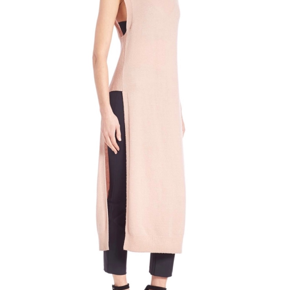 Long Side Split Sweater - image 2